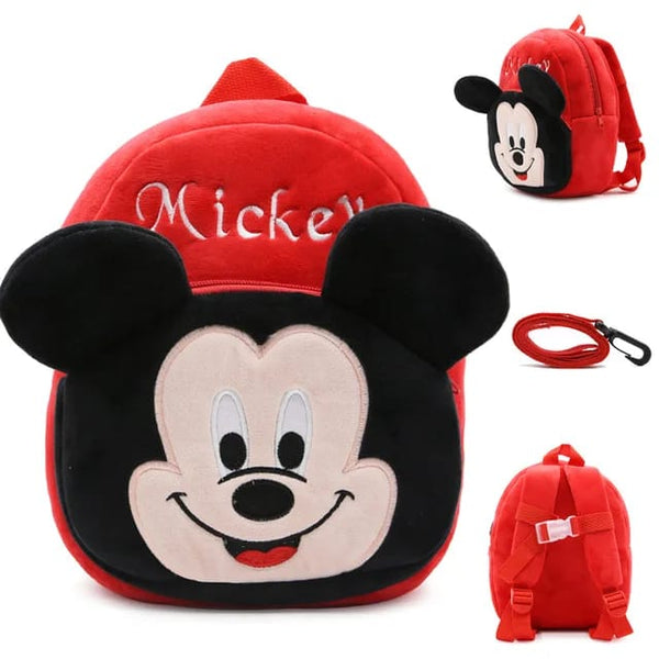 Rucsac personalizat model Mickey red (gradinita/cresa)