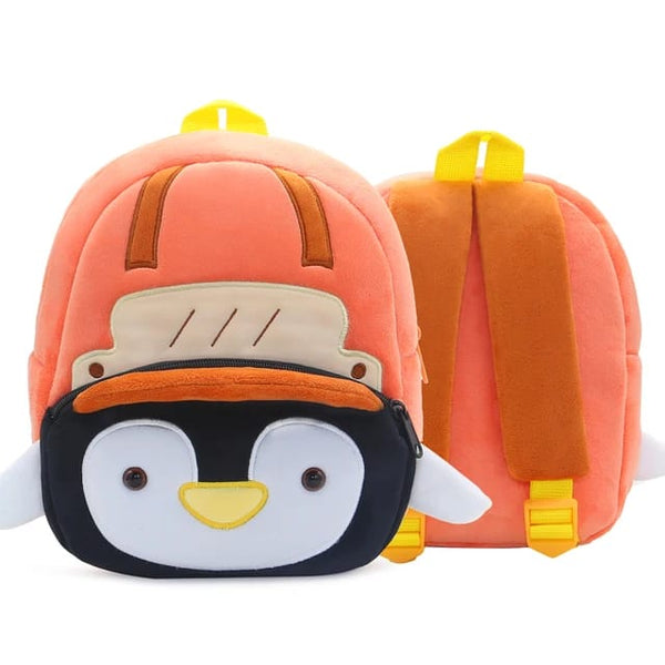 Rucsac personalizat model Skater Penguin (gradinita/cresa)