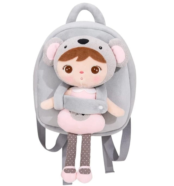 Rucsac Metoo personalizat, model Koala cu jucarie detasabila (cresa/gradinita)