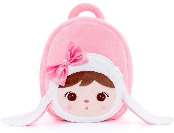 Rucsac Metoo personalizat, model Iepure Pink (cresa/gradinita)